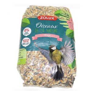 Zolux Graines Mélange Premium . Riche En Millet 2.5 Kg .Pour Oiseaux - Publicité