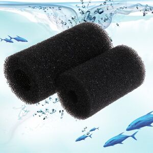 Couverture De Protection De Filtre D'aquarium En Mousse Noire, 5 Pièces, Éponge Pour Réservoir De Poissons, Entrée D'étang - Publicité