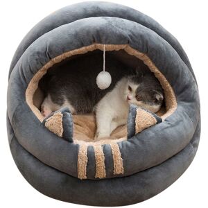 Combinaison De Lit En Peluche Pour Animaux De Compagnie, Sac De Couchage D'hiver Chaud Pour Animaux De Compagnie, Litière Pour Chat, Petit Coussin, Maison Pour Chat, Sac De Couchage Quotidien Pour Ani - Publicité