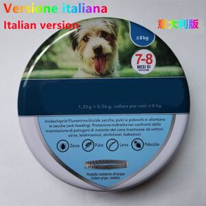 Collieritalian Version--Collier Anti Puces Et Tiques Pour Chiens Et Chats De 8 Mois, Répulsif Anti Moustiques Pour Animaux De Compag - Publicité