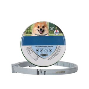 Colliersmall Dog-38cm--Collier Répulsif Anti Moustiques Pour Chiens, Anti Parasites, Anti Tiques, Accessoire Rétractable Pour Petits - Publicité