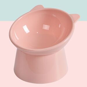 Jouet, Pink-13cm--Gamelles Simples Avec Support Surélevé Pour Animaux De Compagnie, Mangeoire Pour Chats Et Chiens - Publicité
