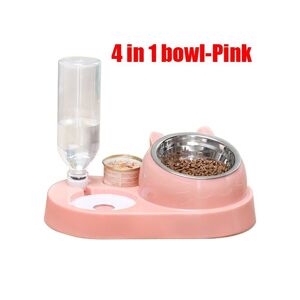 Jouet, Style3 Pink--Gamelle Chat Gamelle Chien Ontaine À Eau Pour Chat Distributeur Boire Automatique 2 En 1, Vertical, Pour Animaux - Publicité