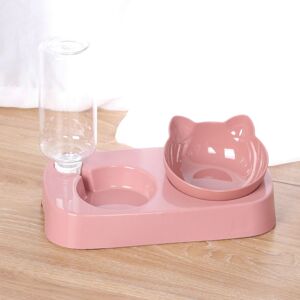 Jouet, Rose-30x15x22--Gamelles Surélevées Durables Pour Chat Et Chien, Support Surélevé, Fournitures'alimentation Et'arrosage Pour An - Publicité