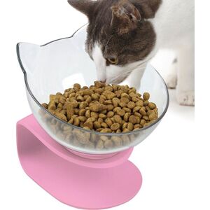 Bol D'alimentation Pour Chat, Créatif, Réglable, Antidérapant, Pour Animaux De Compagnie, Eau, Distributeur De Nourriture, Simple - Publicité