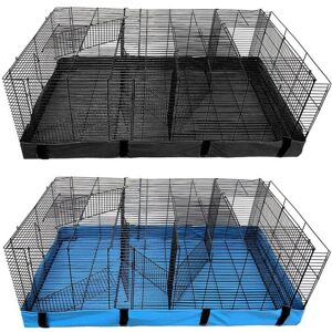 Couverture De Fond De Cage Pour Animaux De Compagnie, Doublure En Pvc Lavable Et Fond En Toile Pour Chiens, Lapin, Cochon D'inde, Petit Niche Pour Animaux De Compagnie, Doublure De Lit - Publicité