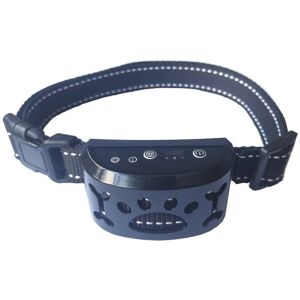 Noir Brillant - Collier Anti Aboiement Pour Chiens Lx0d, Dispositif De Dressage Humain Pour Chiots, Dispositif Anti Aboiement - Publicité