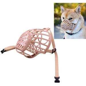 Masque Buccal En Plastique Souple Pour Chien, Petit Et Grand Gabarit, Anti Aboiement, Golden Retriever, Cage Ajustable, Fournitures Pour Animaux De Compagnie - Publicité