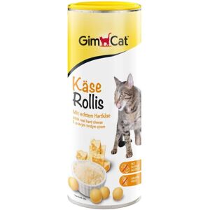 Gimcat Rollis Friandises Au Fromage - Snack Pour Chats Sans Céréales Et Riche En Vitamines Au Véritable Fromage Pâte Dure - 1 Boîte 1 425 G - Publicité