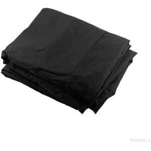 Couverture De Clapier De Lapin Couverture Anti-Poussière Imperméable Avec Fenêtre D'ouverture Avant Couverture De Cage De Lapin Triangle Pour Cage Noir 147x52x86cm - Publicité