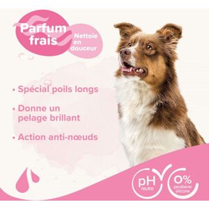 Beaphar Shampoing Essentiel Pelage Long Pour Chien À L'aloe Vera Et Huile D'amande Pour Chien - Publicité