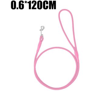 Laisse De Chien Laisse De Dressage De Chien Corde De Plomb Corde De Chien Tressée Pour Chiens Marche Formation Randonnée Joggingrose4 Pieds * 6 Mm - Publicité