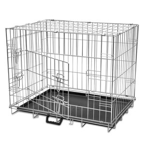 vidaXL Cage En Métal Pliable Pour Chien L - Publicité