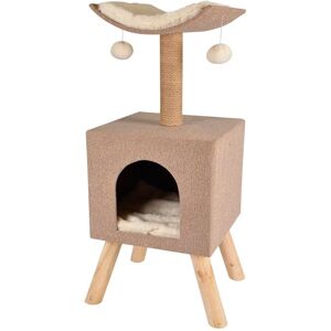 Flamingo Arbre À Gratter Pour Chat Scandi Beige 43,5x40x54,5 Cm 560554 - Publicité