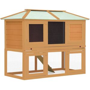 Vidaxl Cage Double Pour Animaux Bois - Publicité