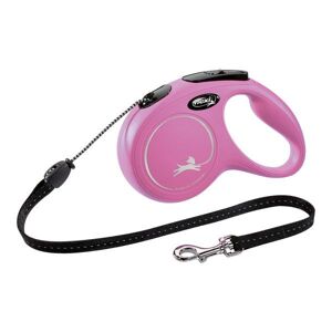 Laisse Pour Chien Flexi New Classic 8 M Rose Taille M