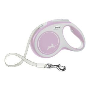 Laisse Pour Chien Flexi New Comfort Rose Taille S