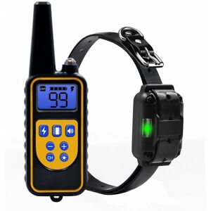 Collier De Dressage Pour Chien, Collier Electrique Pour Chien Étanche Rechargeable, Télécommande 300 M Carivent - Publicité