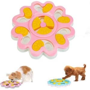 Jouets Pour Chiens, Puzzle Pour Chiens, Jouets D'alimentation, Jeu D'entra?Nement Pour Chiens, Gamelle Pour Ingestion Lente, Bol De Nourriture Jaune - Publicité