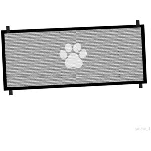 Barrière En Maille Pour Chien, Barrière Pour Chiot, Protection Portable, Séparateur De Pièce, Clôture Pour Animaux De Compagnie, Pour Patio, Maison, Stylec - Publicité