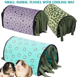 Hamac cachette cachette maison de cochon d inde Tunnel de pompon pour animaux de compagnie nid de Hamster lit de couchage pour petit Animal - Publicité