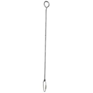 Générique Support de nourriture pour oiseaux en acier inoxydable, brochette de bâton de légumes fruits 26,6 * 1,8 cm pour perroquets, brochette de friandises pour oiseaux suspendue, brochette de légumes pour oi - Publicité