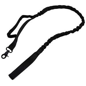 BAFFII Laisse pour Chien, Multicolor Nylon Tactique de la Police Militaire de Dressage de Chiens Colliers Leash élastique Pet Dog Leash (Couleur : Black, Size : 100cm) - Publicité