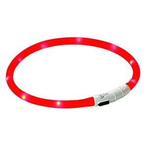 KERBL Maxi Safe Collier Lumineux pour Chien Rouge 55 cm - Publicité