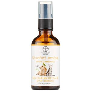 Elixirs & Co Les Fleurs de Bach pour Animaux BIO Spray d'ambiance Réconfort Immédiat 50 ml - Publicité