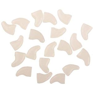 20 pièces Capuchons colorés pour Ongles de Chat, Couverture de Protection de Griffe de Patte de Chat en Plastique réutilisable et Mignonne avec Colle Blanche M - Publicité