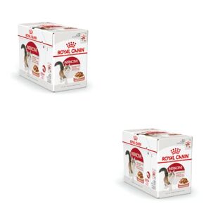 ROYAL CANIN Instinctive Jelly   Lot de 2 boîtes de 12 x 85 g   Nourriture humide en gelée pour chats adultes   Pour soutenir les voies urinaires et le poids - Publicité