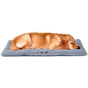 Ferplast Panier pour Chien Chat Lit Chien Petit Lavable Matelas Chien Coussin Chien Chat Imperméable & Anti-Rayures Tapis Chien pour Voitures, Niches Jolly, 98 x 65 CM, Gris - Publicité