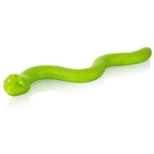 Knuffelwuff Nourriture Serpent en TPR Snack Serpent Soins dentaires Jouet à mâcher Robuste et Polyvalent avec Remplissage de collation pour Petits et Grands Chiens sans BPA - Publicité