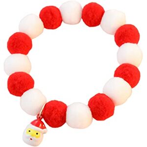 PAPABA Collier de Chat Multifonctionnel Boule de Fourrure de Noël Collier pour Animaux de Compagnie Accessoire de Photographie Doux 1 XS - Publicité