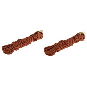 minkissy Lot de 2 laisses pour Chien Laisse de Dressage pour Chien Laisse de Dressage pour Chien sans poignées Sangle de remorquage Robuste Collier tissé pour Chien Sangle de Voyage en - Publicité