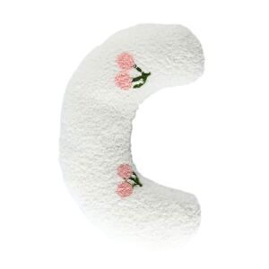 CLSSLVVBN Oreiller Confortable pour Chat, Aide pour Les Besoins de Refroidissement du Chat, Coussin en Polyester Confortable et Doux pour Chaton, Blanc - Publicité