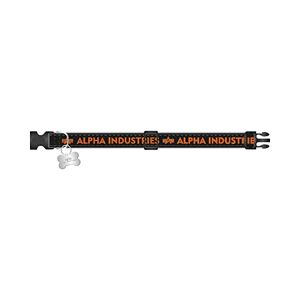 Alpha AI Dog-Tag Collar Black/Orange - Publicité
