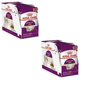ROYAL CANIN Sensory Smell Jelly   Pack Double   2 x 12 x 85 g   Nourriture Humide pour Chats Adultes   Morceaux en gelée   pour stimuler l'odorat   Préférence instinctive - Publicité