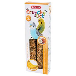 Zolux Crunchy Stick Friandise pour Perruche Noix de Coco/Banane 85 g, 1 Unité (Lot de 1) - Publicité