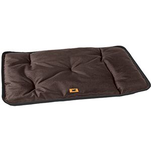 Ferplast Panier pour Chien Chat Lit Chien Moyen Lavable Matelas Chien Coussin Chien Chat Imperméable & Anti-Rayures Tapis Chien pour Voitures, Niches Jolly, 83 x 50 CM, Marron - Publicité