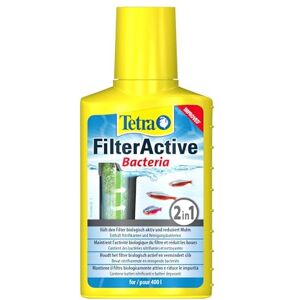 Tetra FilterActive Préserve la Propreté du Filtre d'Aquarium Contient des Bactéries Vivantes 250 ml - Publicité