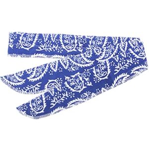 Wilitto Collier de refroidissement pour chien et chat Bandana léger pour soulager la chaleur Pour chiens et chats Bavoir réglable pour rester au frais par temps Bandana léger Bleu été - Publicité