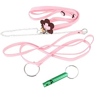 UKCOCO Animaux Accessoire Hamster Accessoire Tortue Laisse- Tortue Laisse de Lézard Tortue Petit Animal Réglable Collier Laisse Sifflet pour de Petits Reptiles Accessoire - Publicité