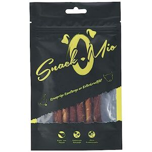 SnackOMio Friandise Premium pour chiens Barre à mâcher croustillante au magret de canard, sans céréales, 1 paquet (1 x 70g) - Publicité