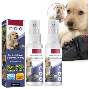 Keeoysie spray，2pcs Spray Anti-Mastication pour Chien Chats,50 ML Spray Anti-Rayures pour Chiens Et Chats Spray Anti Griffure Chat,Anti-Mastication Et Léchage Indésirables Protège Vos Rideaux, Canapés - Publicité