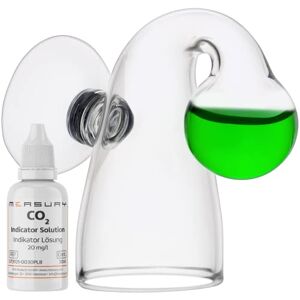 Measury Drop Checker Co2 Test Co2 Aquarium avec 30 ML d'indicateur 20 MG/l Testeur Co2 Aquarium - Publicité