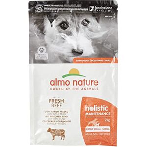 almo nature Holistic Maintenance Croquettes Complet pour Chien Adulte Petites Races au Bœuf Fraîcheur 1 Paquet de 2 kg - Publicité