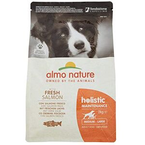 almo nature Holistic Dog Medium with Salmon and Rice, 2 Kg - Publicité