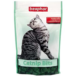 Beaphar Herbe à Chat Embouts pour Chat   Chat friandises croustillantes erlies   Chat Snack Herbe à Chat   Une récompense sans Sucre ajouté   150 g - Publicité