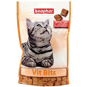 Beaphar VIT Bits – pour Chat – pour Soutenir l'apport Quotidien en vitamines – Friandises pour Chat – 1 Paquet (1 x 150 g) - Publicité